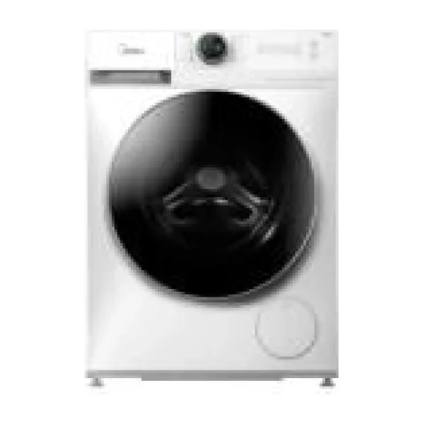 Midea Front-Load Washing Machine 10+7 kg, 100% Drying – White, Inverter · MF200D100W1WSA