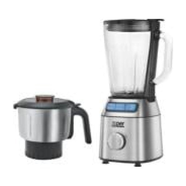 خلاط طعام 1.5 لتر اكسبير 600واط زجاجي مطحنة استيل · XPTB-600GS