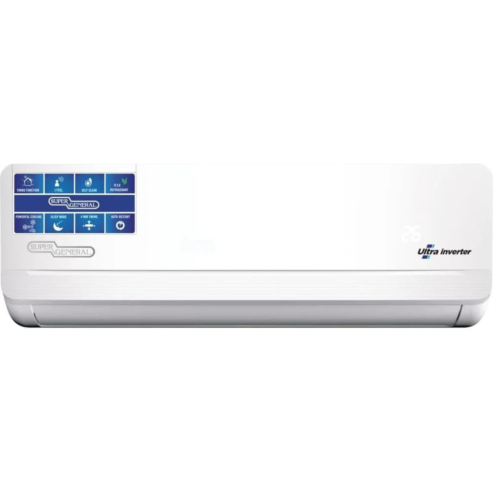 Super General Split AC, 1 Ton, Hot & Cold KSGS1271EiR