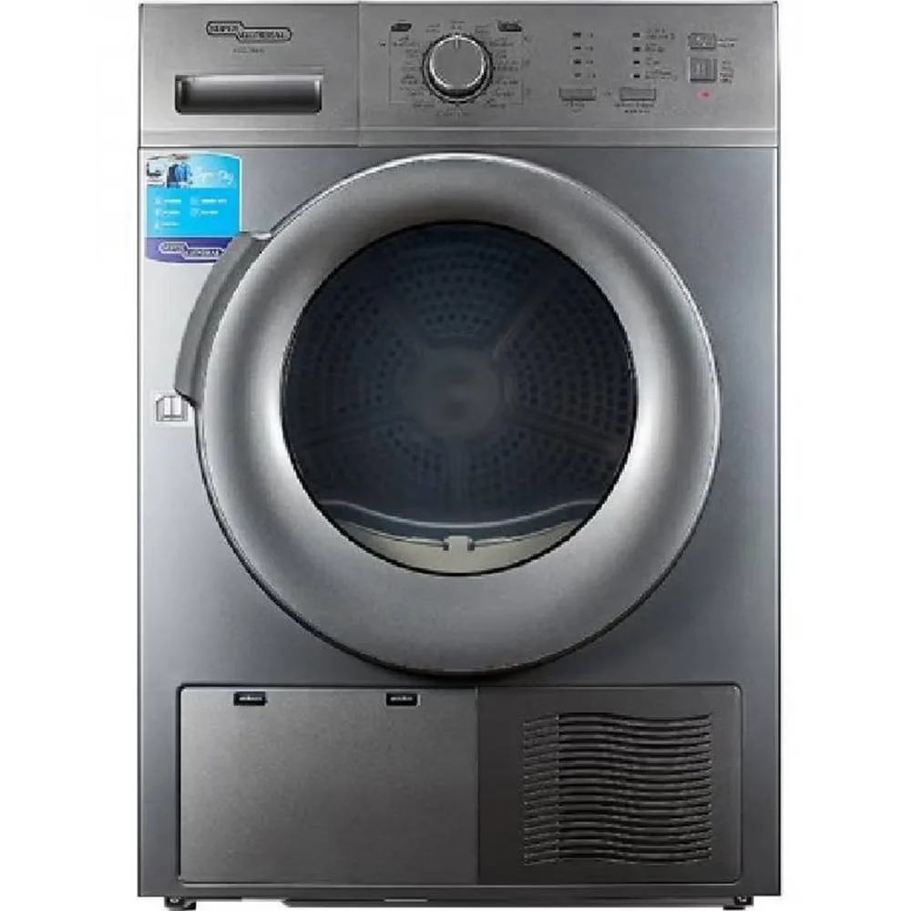 Super General Clothes Dryer 8 kg KSGD8000NS Silver
