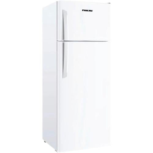 Nikai Two-Door Refrigerator 7.38 cu ft – 206 L – White – NRF240N23W