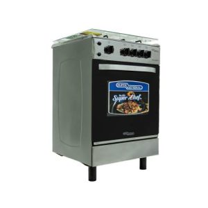 Super General Gas Cooker, 4 Burners – 55×55 cm – Silver – KSGC55540FSY