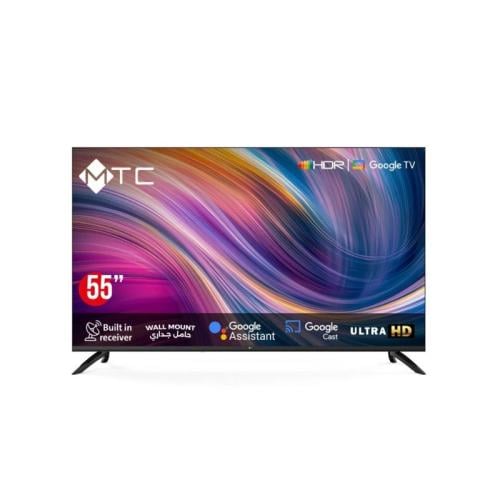 MTC 55-inch Smart TV, UHD 4K – Google TV – Model MT55UH450GO