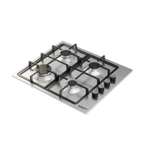 Master Gold Gas Hob, 4 Burners – 60 cm – Heavy Grates – Side Controls – MG-6960-05