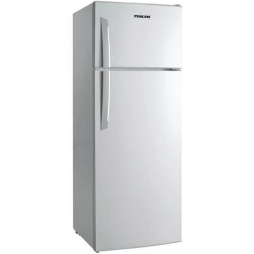 Nikai Two-Door Refrigerator 7.38 cu ft – 206 L – Silver – NRF240N23S