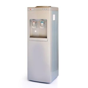 Kolin Water Dispenser 18 L, 2 Taps – Top Loading – Hot/Cold – Gray