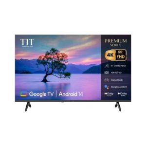 تي اي تي شاشة سمارت 50 بوصة بدقة 4K - نظام أندرويد 14 - Google TV – موديل 50G2025