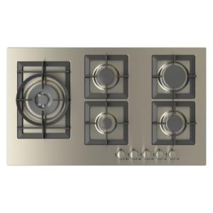 Kitchen Line Ziba Gas Cooker, 5 Burners – 90 cm – Side Controls – JW5020 – JI5VRSMSH0X