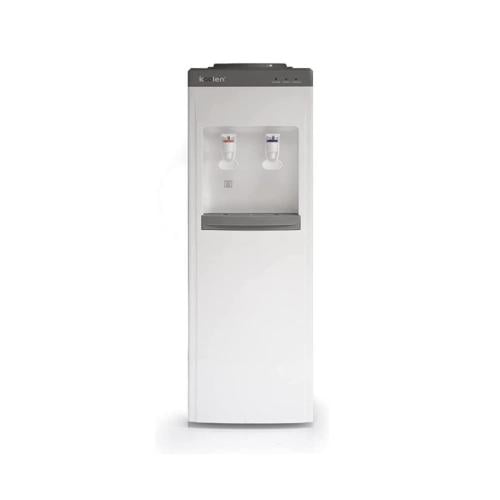 Kolin Water Dispenser 18 L, 2 Taps – Top Loading – Hot/Cold – Gray and White